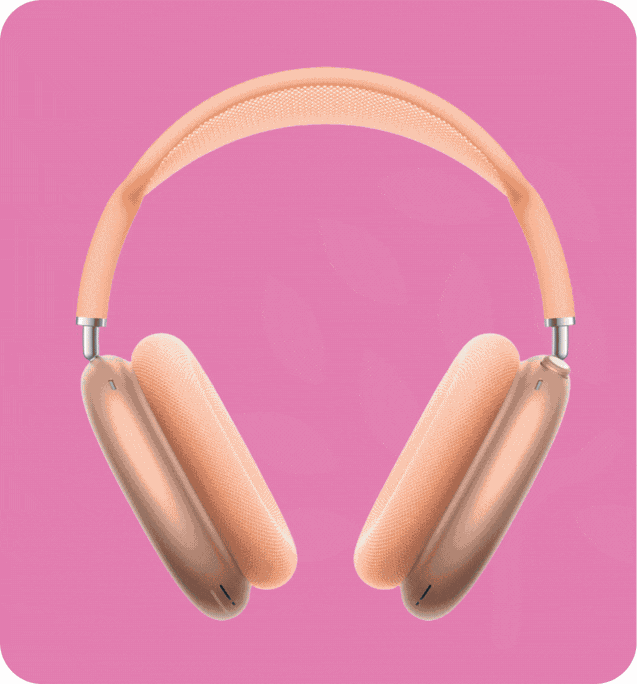Apple AirPods Max Pro 2 Headphones in rotating colors