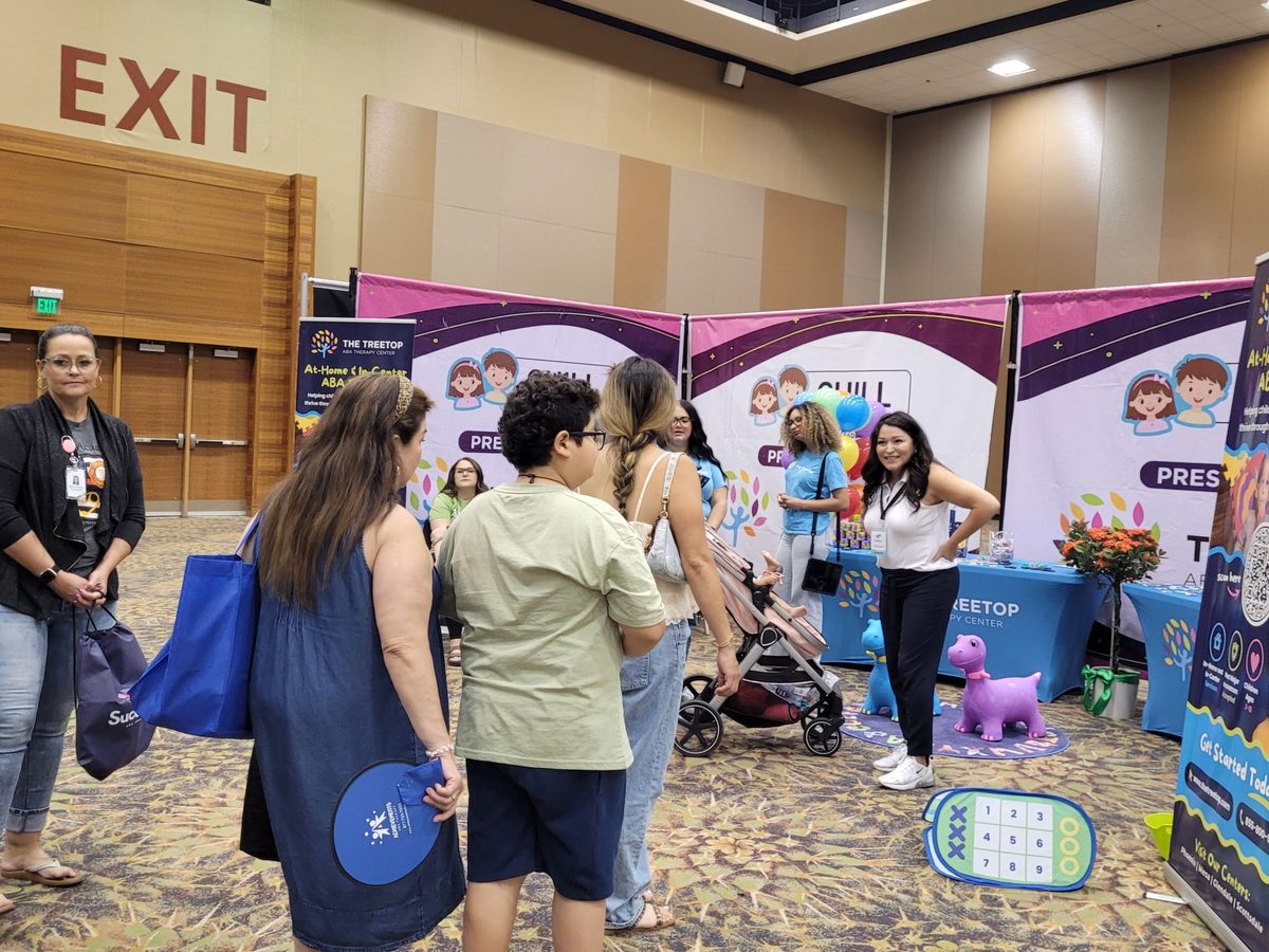 Treetop booth at the CHILL Act expo